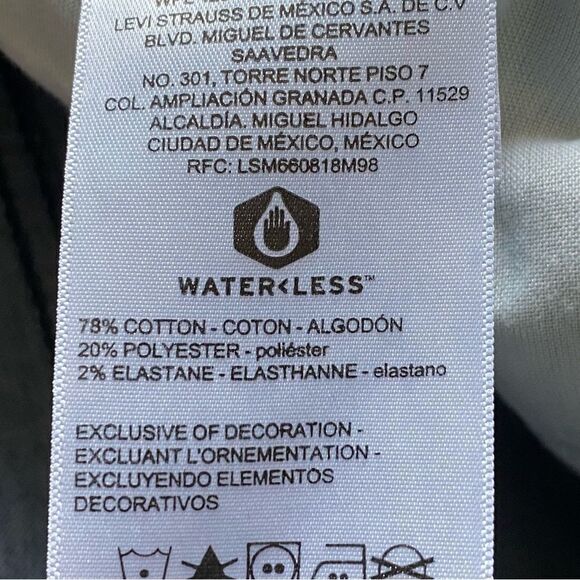 Levi’s High Rise Super Skinny Jeans 29 Waist Dark Wash - Picture 6 of 12